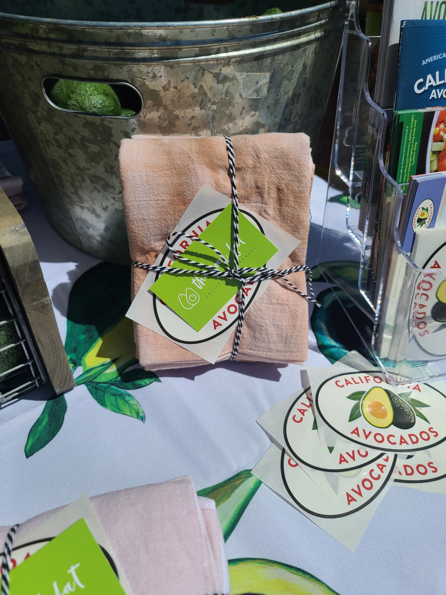 Avocado Pit Dyed Tea Towels- Pack of 3
