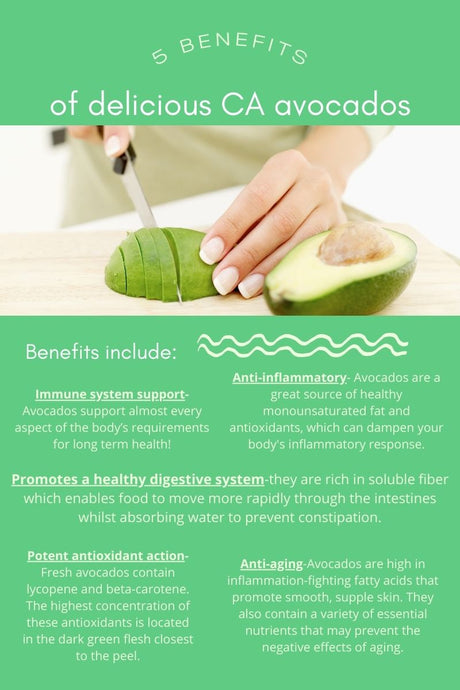 5 Health Benefits of Avocados