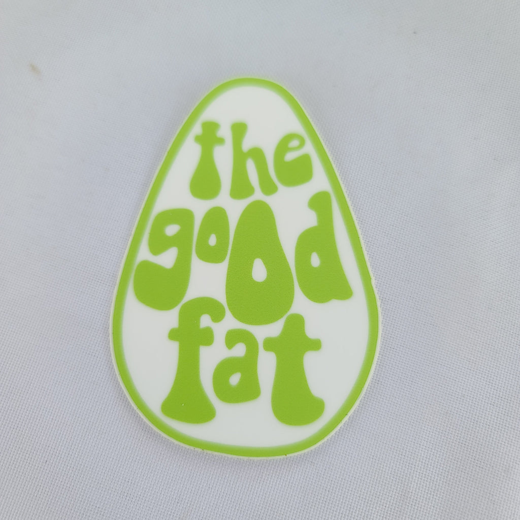 The Good Fat Logo Sticker - small