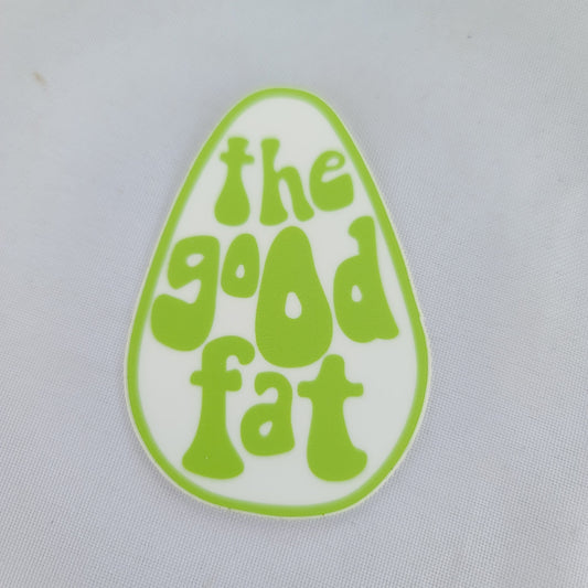 The Good Fat Logo Sticker - small