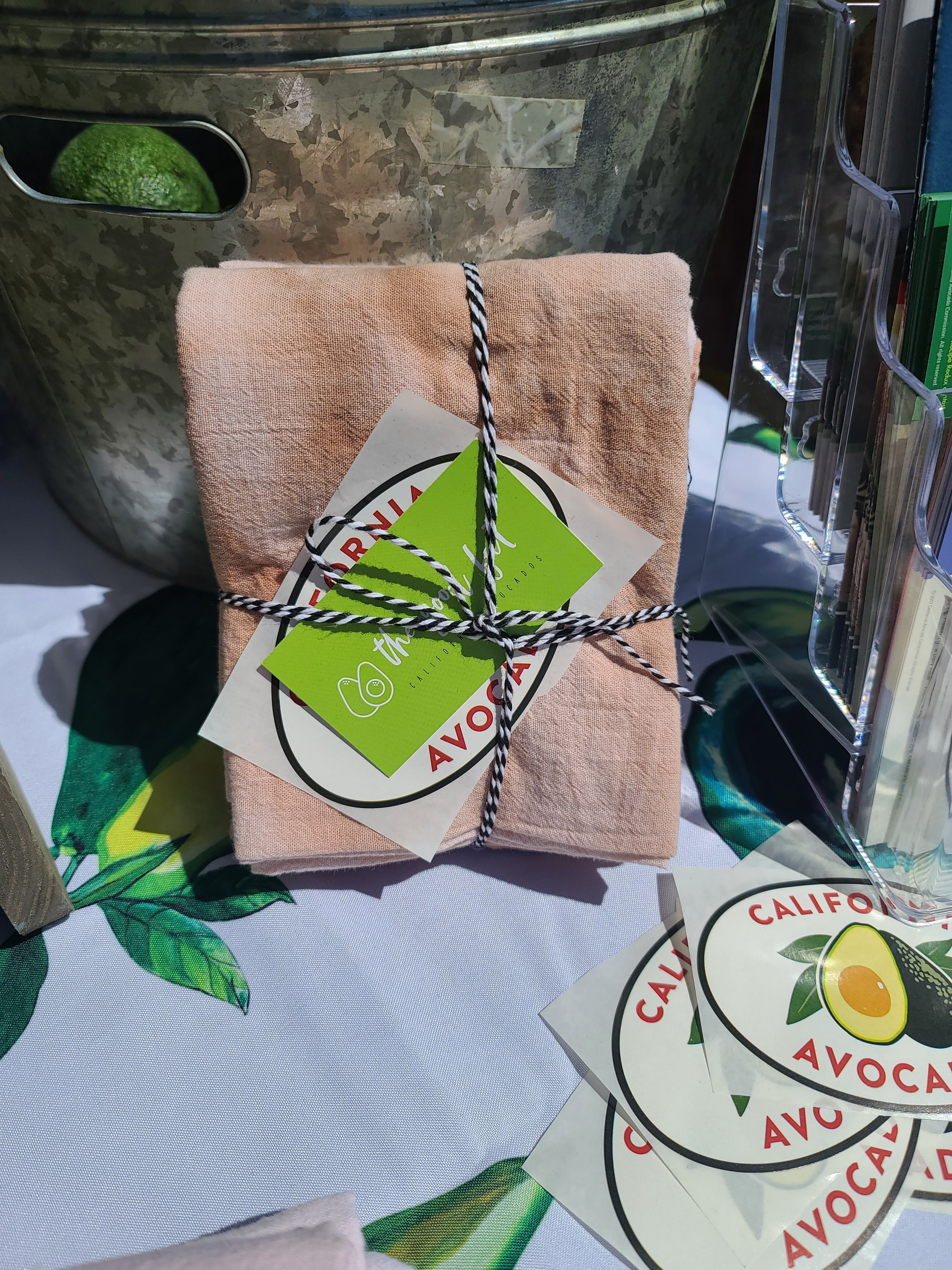 Avocado Pit Dyed Tea Towels- Pack of 2