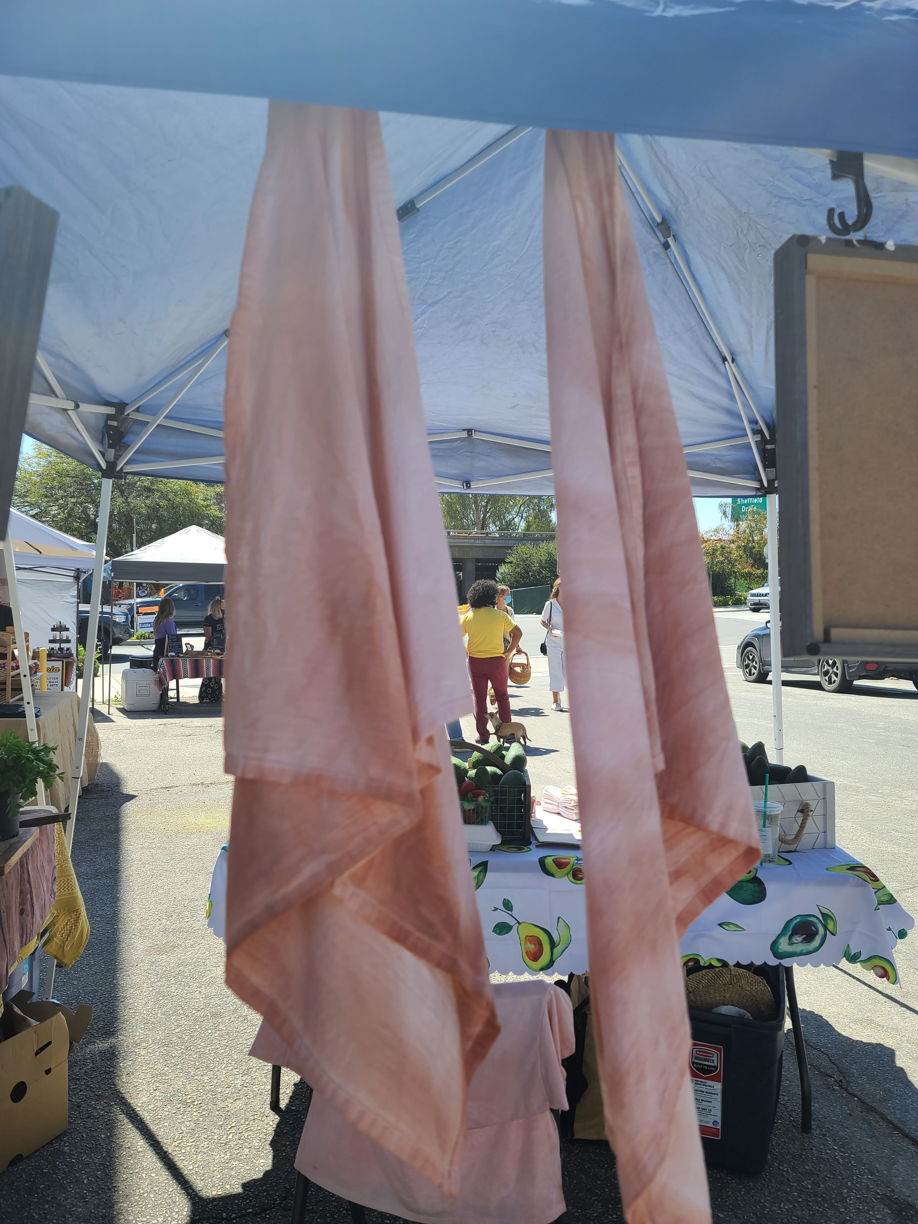 Avocado Pit Dyed Tea Towels- Pack of 2