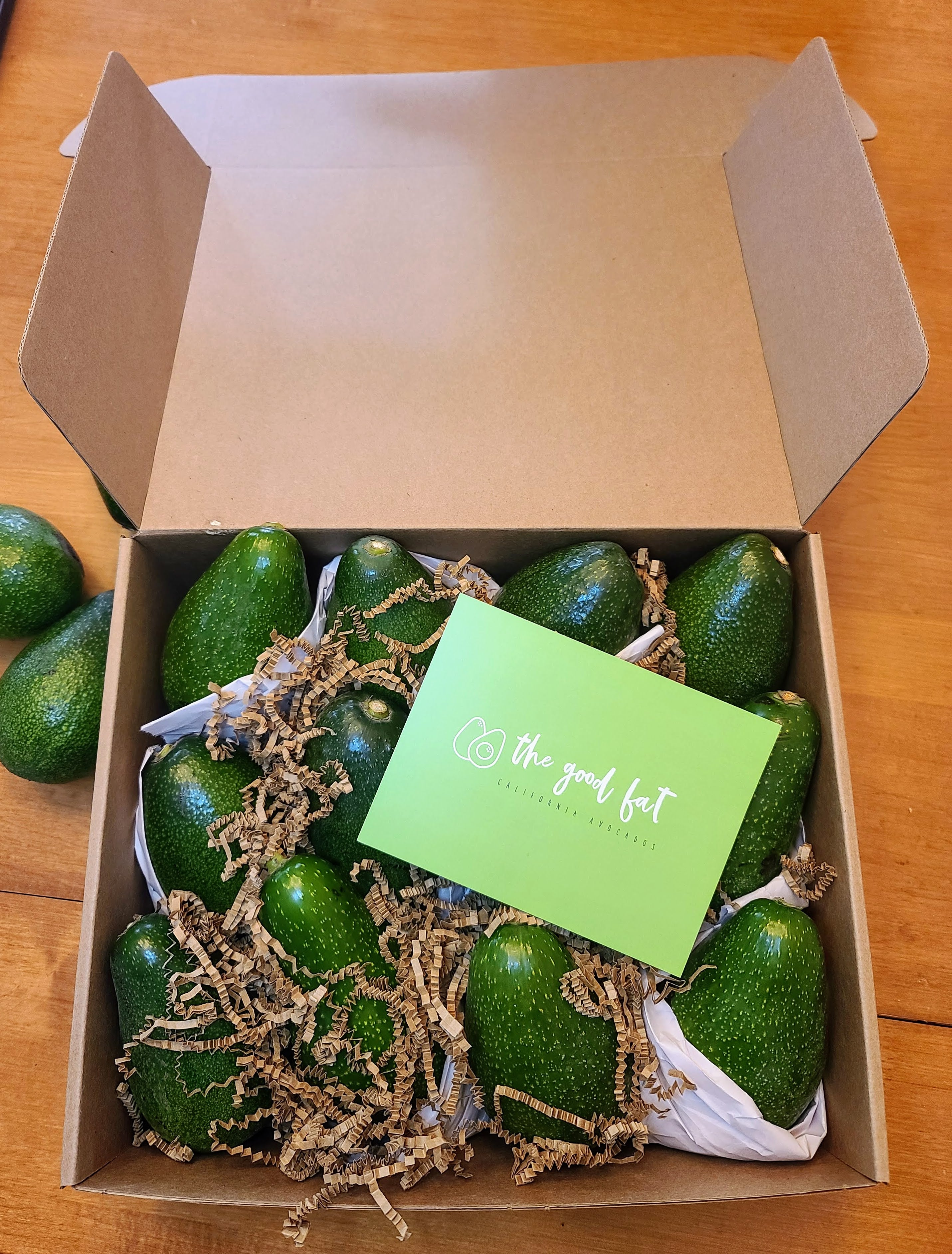 Avocado In Box Large Avocado Box Subscription options – The Good Fat