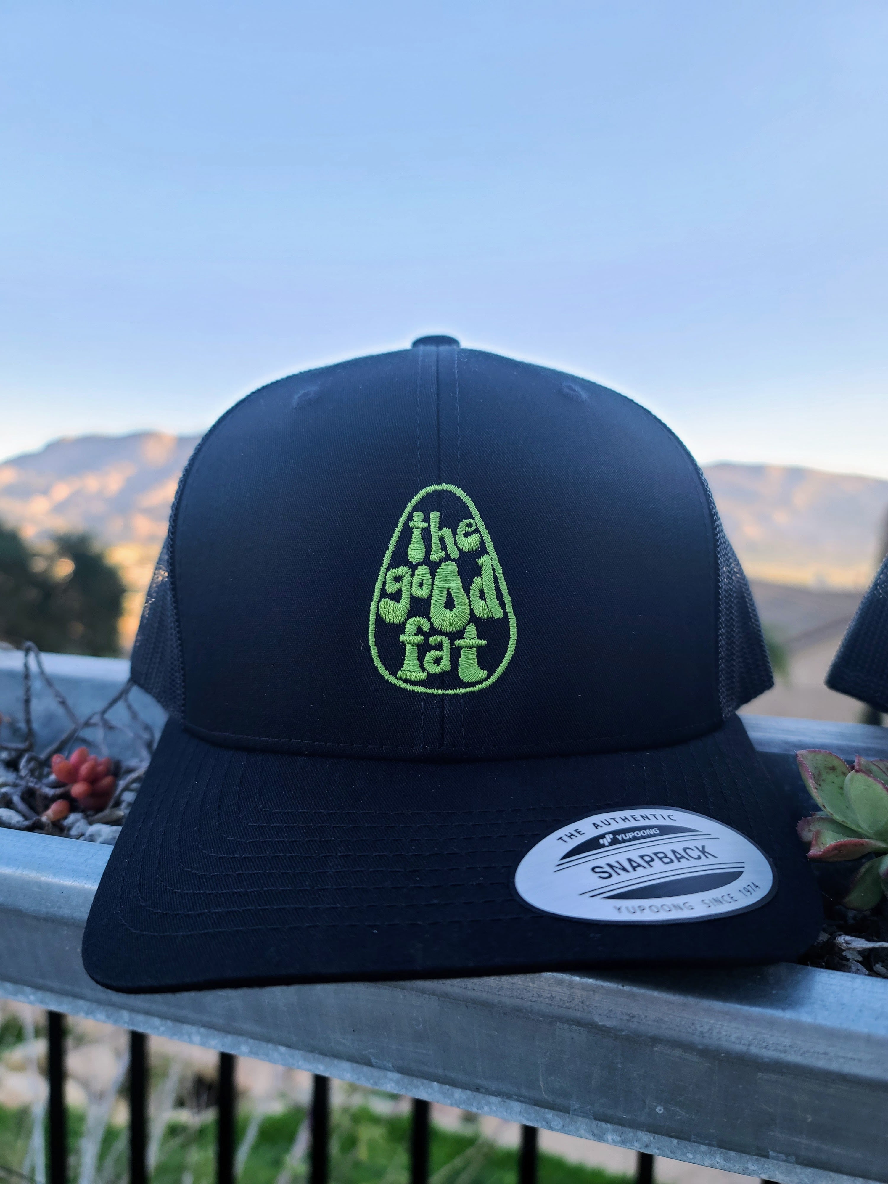 TGF Trucker Hat- Green Logo