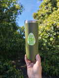 TGF Skinny Stainless Steel 20oz Tumbler